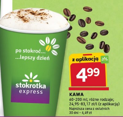 Kawa różne rodzaje promocja w Stokrotka