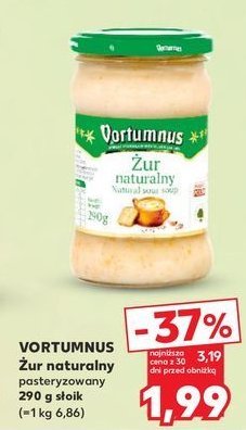 Żur naturalny Vortumnus promocja