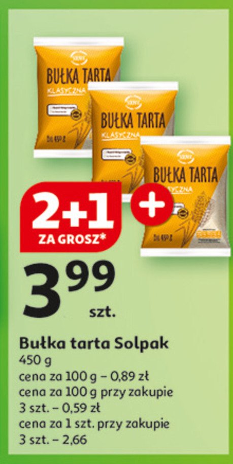 Bułka tarta SOLPAK promocja w Auchan