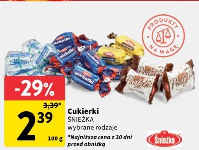 Cukierki promocja w Intermarche