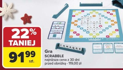 Gra Scrabble Carrefour promocja w Carrefour
