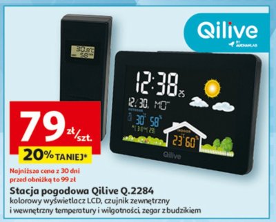 Stacja pogodowa Qilive Q.2284 promocja w Auchan