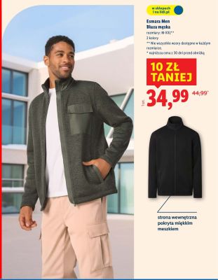 Bluza męska  promocja w Lidl