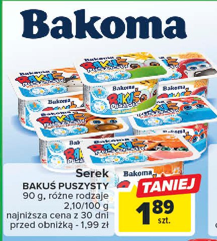 Serek malina Bakoma baku艣 promocja