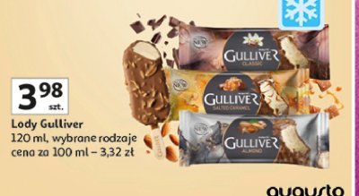 Lody salted caramel Augusto gulliver promocja
