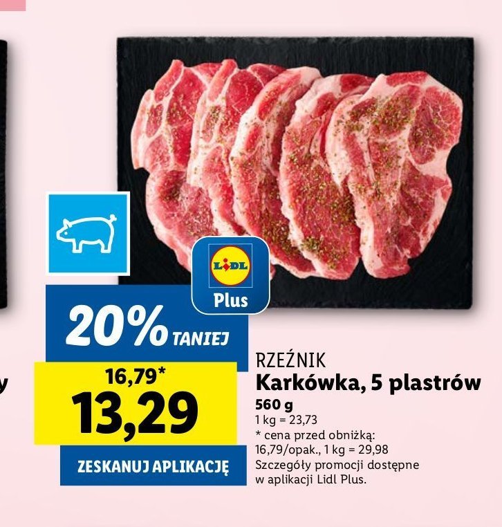 Karkowka wieprzowa bez kosci Rzeźnik codzienna dostawa promocja