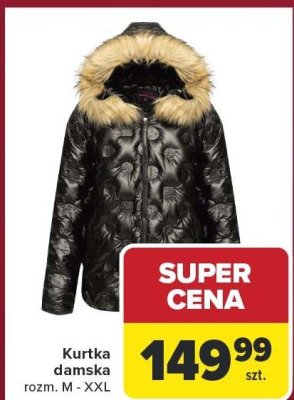 Kurtka damska, różne modele, rozm. M - XXL promocja w Carrefour