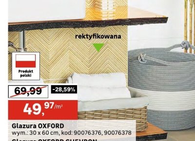 Glazura OXFORD promocja w Leroy Merlin