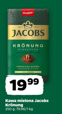 Kawa mielona Jacobs Krönung promocja w Netto