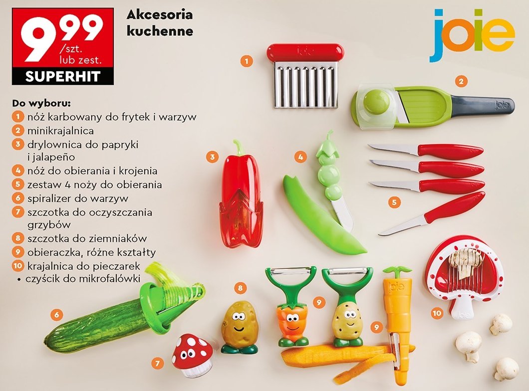 Spiralizer do warzyw Joie promocja w Biedronka