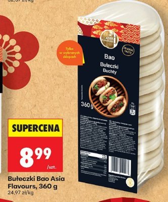Bułeczki Bao 360 g promocja w Biedronka