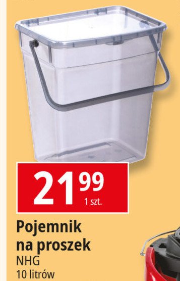 Pojemnik na proszek 10 l Nhg promocja