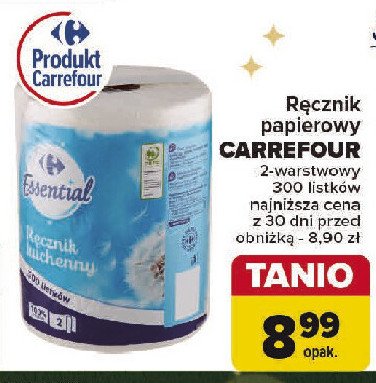 Recznik kuchenny Carrefour essential promocja