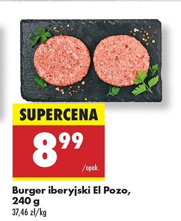 Burger iberyjski ELPOZO promocja w Biedronka