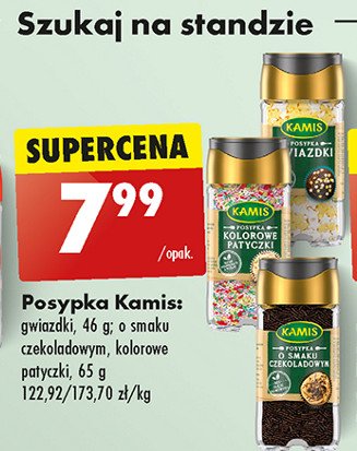 Posypka o smaku czekoladowym Kamis promocja