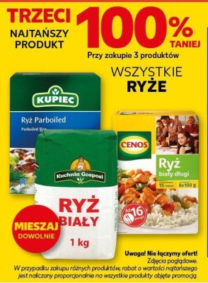 Ryż wszystkie rodzaje promocja w Kaufland