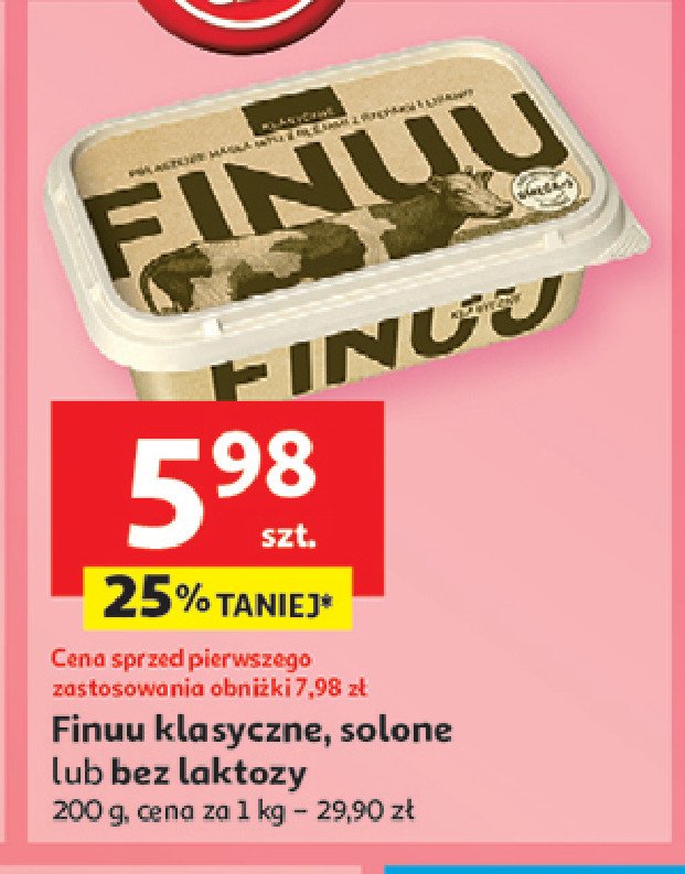 Miks do smarowania bez laktozy Finuu miks klasyczne promocja