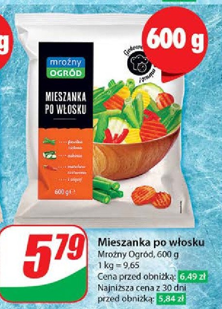 Mieszanka po włosku Mroźny ogród promocja