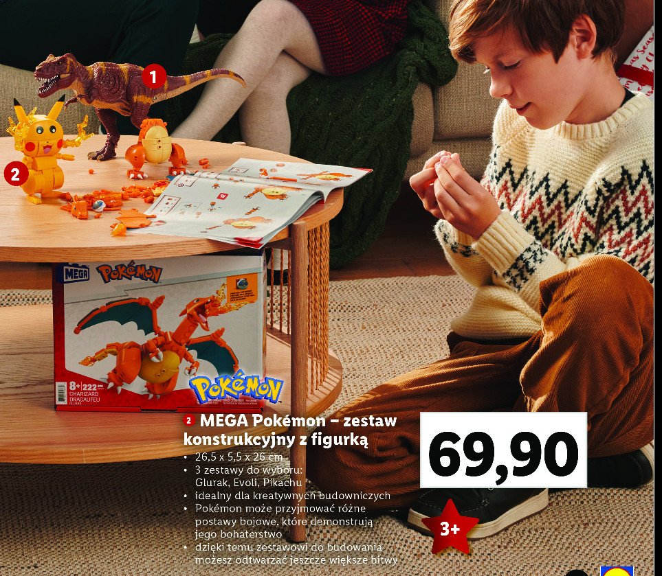 Zestaw konstrukcyjny pokemon evoli promocja