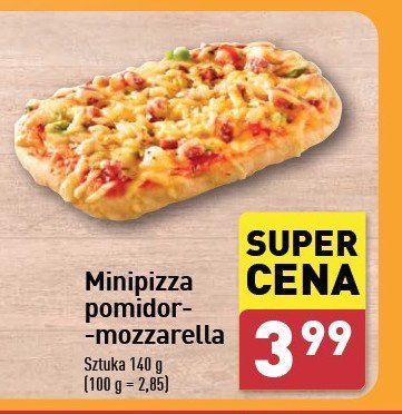 Minipizza pomidor-mozzarella promocja