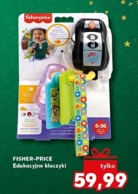 Edukacyjne kluczyki FISHER-PRICE promocja w Kaufland