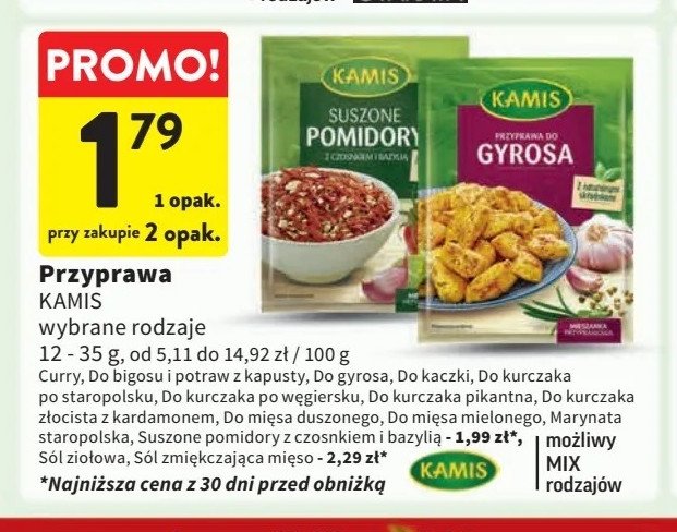 Przyprawa do kurczaka po staropolsku Kamis promocja