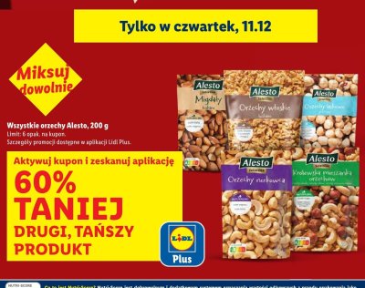 Królewska mieszanka orzechów 200g promocja w Lidl