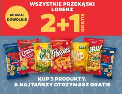 Przekąski Lorenz promocja w Netto