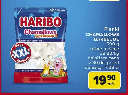 Pianki Haribo chamallows barbecue promocja