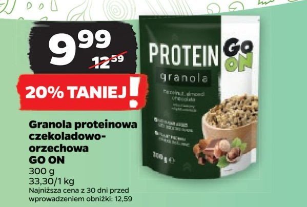 Granola orzechowa GOSPODARSTWO PASIECZNE TOMASZ ŁYSOŃ promocja