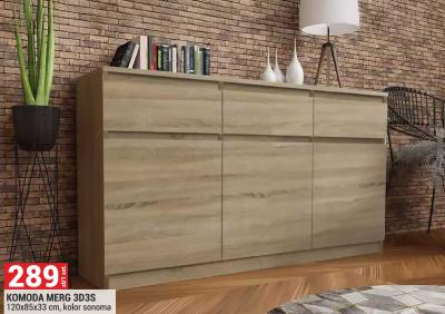 KOMODA MERG 3D3S promocja w Merkury Market