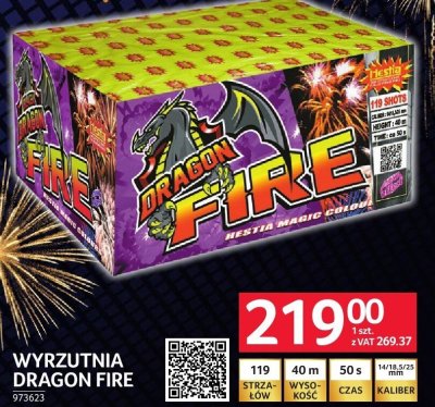 Wyrzutnia Dragon Fire promocja w Selgros
