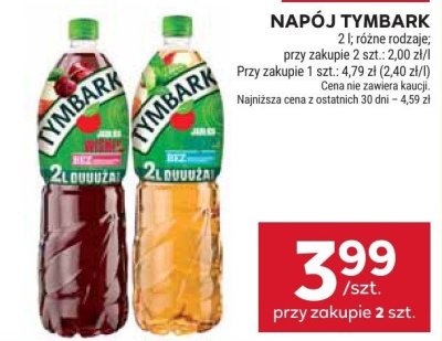 Napój Tymbark promocja w Stokrotka