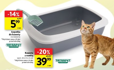 Kuweta z ramką TATRAPET promocja w Intermarche