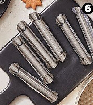 Foremki do rurek wym. 12.5×2.5 cm, 6 szt. promocja w Netto