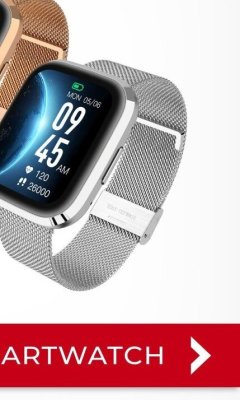 Smartwatch  zegarek unisex GRC STYLE srebrny ZG-017720 promocja w Briju