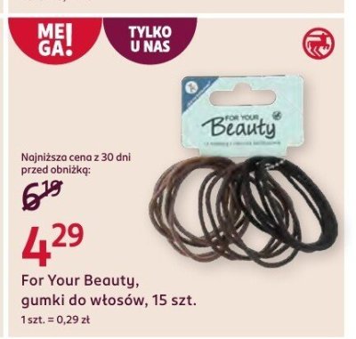 Gumki do włosów 15 szt. promocja w Rossmann