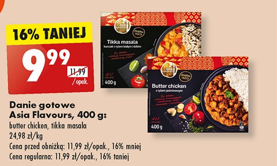 Butter chicken Asia flavours promocja