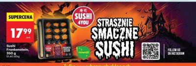 Zestaw sushi Frankenstein, 350 g promocja w Biedronka