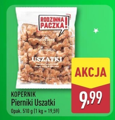 Pierniki Uszatki Kopernik promocja w Aldi