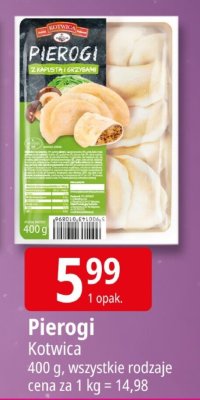 Pierogi Kołwica promocja w Leclerc