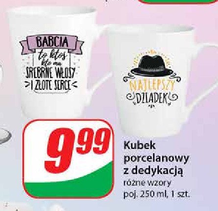 Kubek na dzień babci promocja w Dino