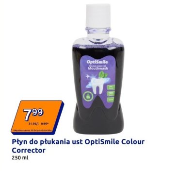 Płyn do płukania ust Colour Corrector promocja w Action
