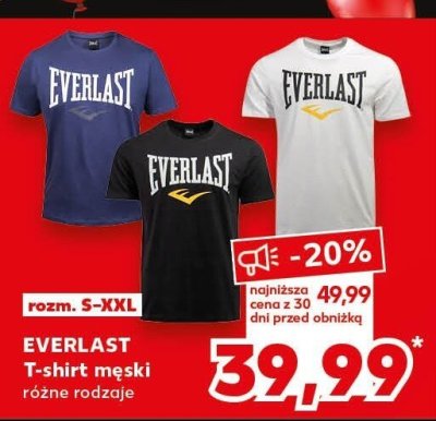 T-shirt męski różne rodzaje promocja w Kaufland