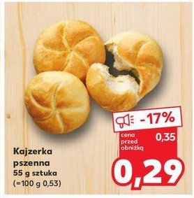 Bułka kajzerka promocja