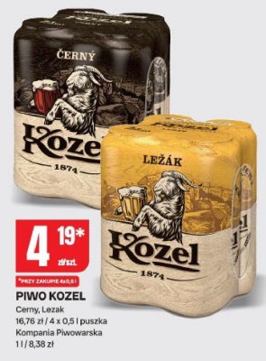 Piwo Kozel Ležák promocja w Chorten