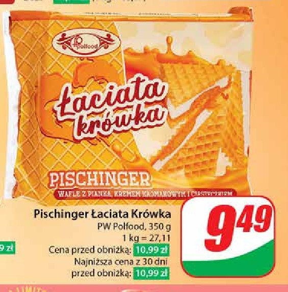 Ciastka 艂aciata kr贸wka Pischinger promocja