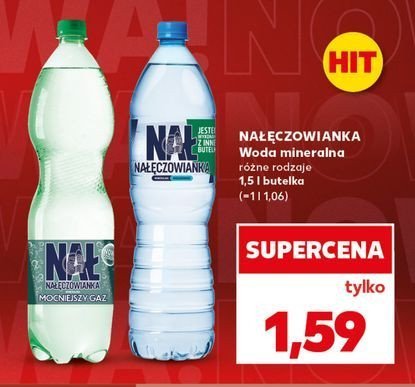 Woda mocniejszy gaz Na艂臋czowianka promocja