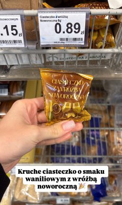 Ciasteczko z wróżbą Noworoczną promocja w Dino