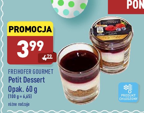 Mus malina Freihofer gourmet promocja